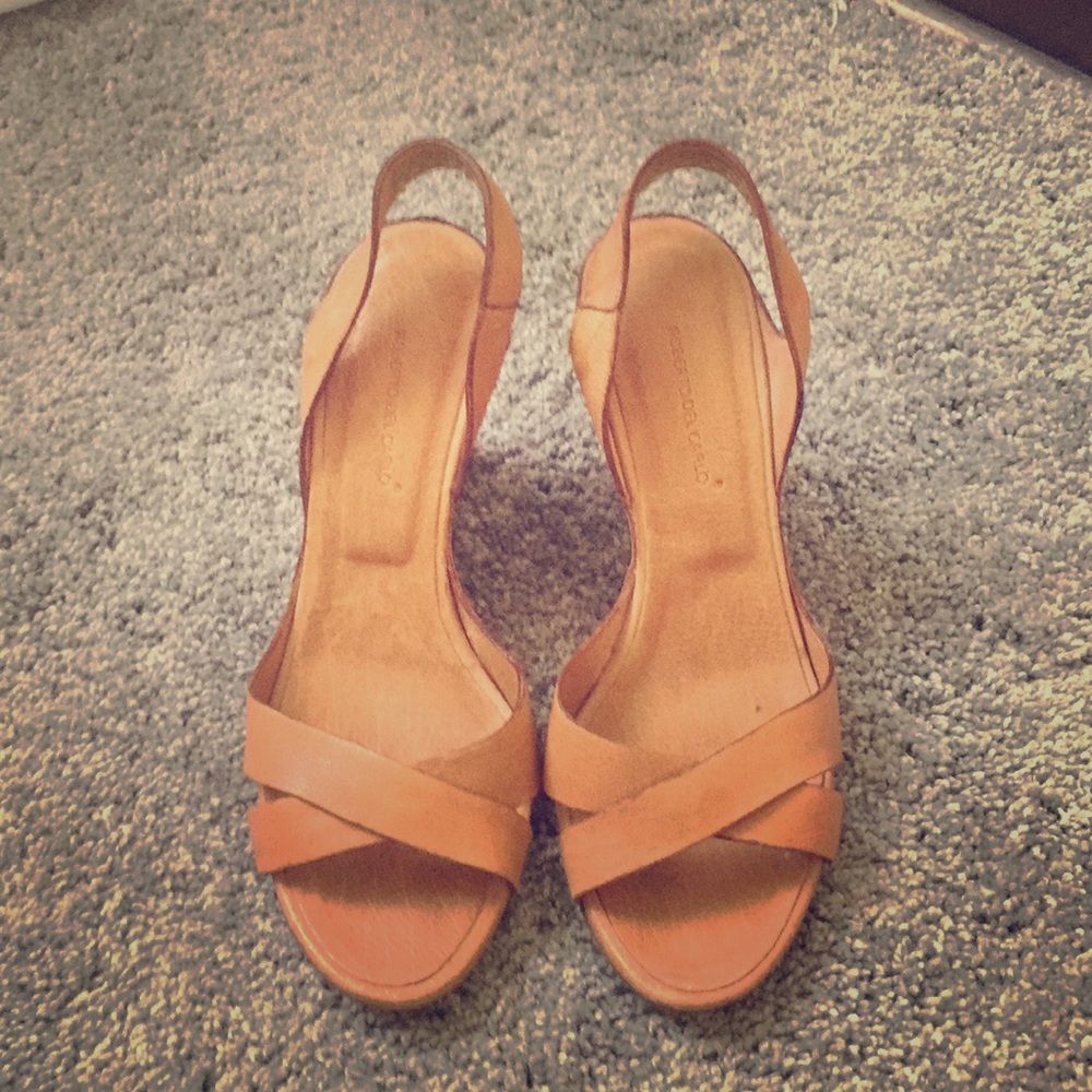 Roberto Del Carlo wedges size 5.5